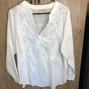 Soft Surroundings Long sleeve blouse